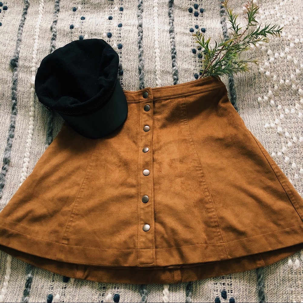 Abercrombie & Fitch Suede Skirt